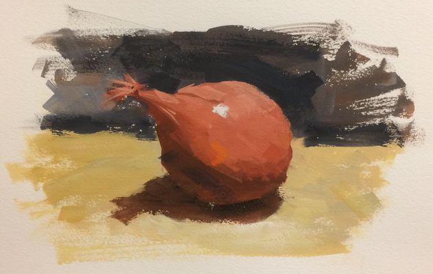 【水彩画】作者、題名とも不明 東俊達（Syunda Azuma） | 題名 日常 作者 東俊達 水彩画2021年