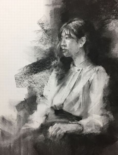 久しぶりの人物画クラス - 絵画教室 CHULAPO - 絵画教室 CHULAPO(チュラポ)