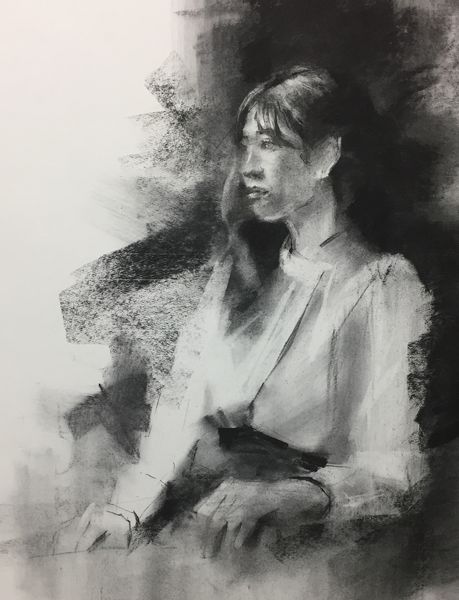 久しぶりの人物画クラス - 絵画教室 CHULAPO - 絵画教室 CHULAPO(チュラポ)